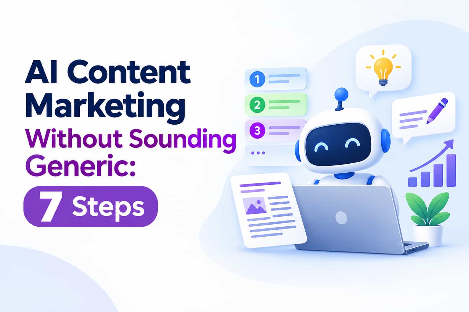 AI Content Marketing Without Sounding Generic: 7 Steps