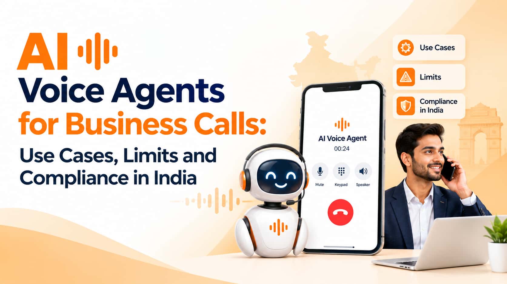 AI Voice Agents for Business Calls: Use Cases, Limits and Compliance in India