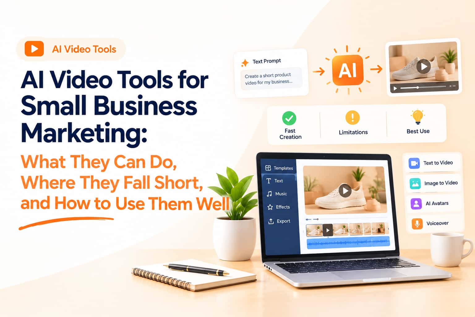 AI Video Tools for Small Business Marketing: What They Can Do, Where They Fall Short, and How to Use Them Well