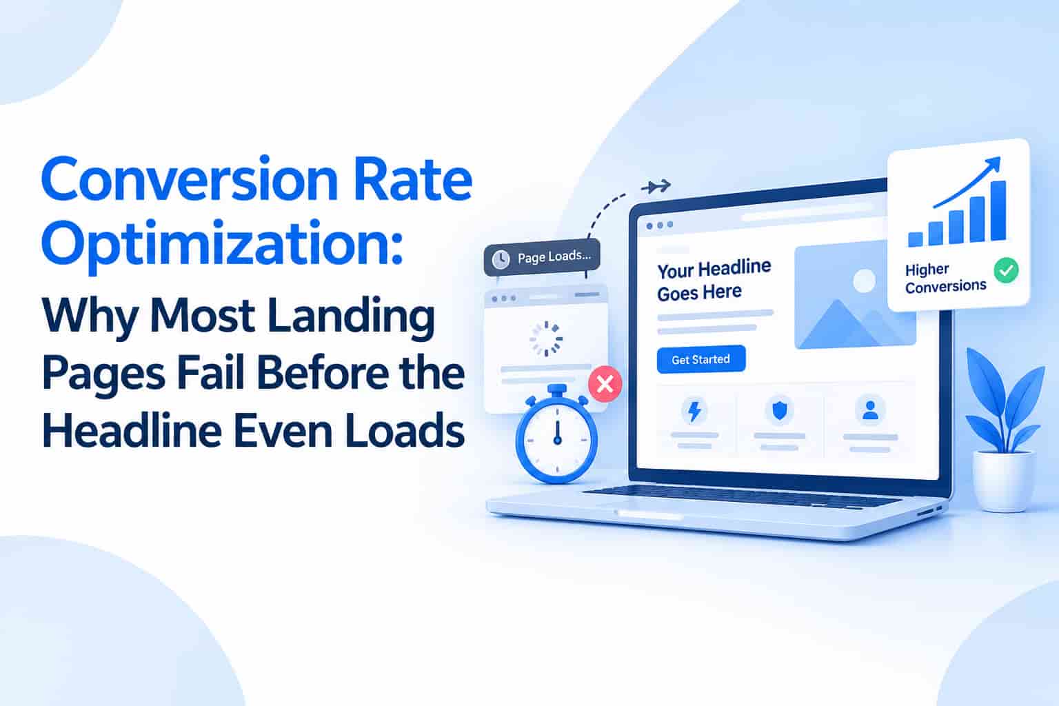 Conversion Rate Optimization: Why Most Landing Pages Fail Before the Headline Even Loads