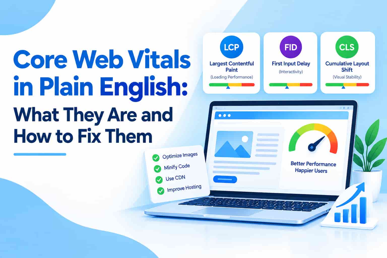 Core Web Vitals Explained: LCP, INP & CLS Fixes (2026)
