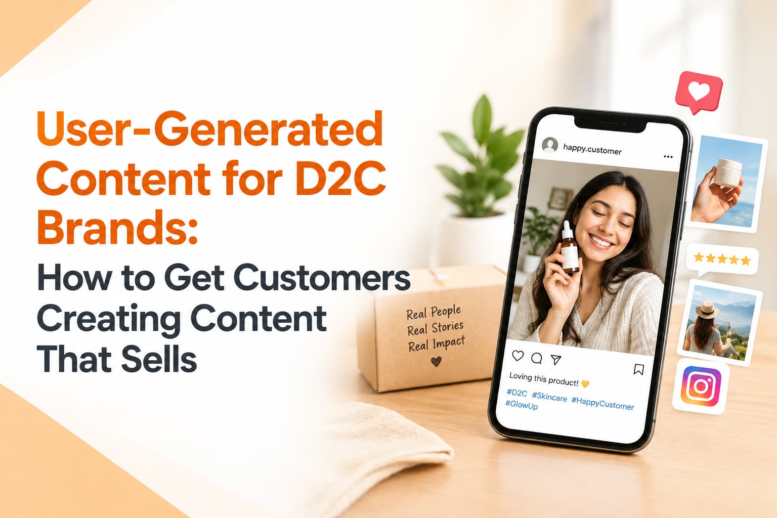 User-Generated Content for D2C Brands: How to Get Customers Creating Content That Sells