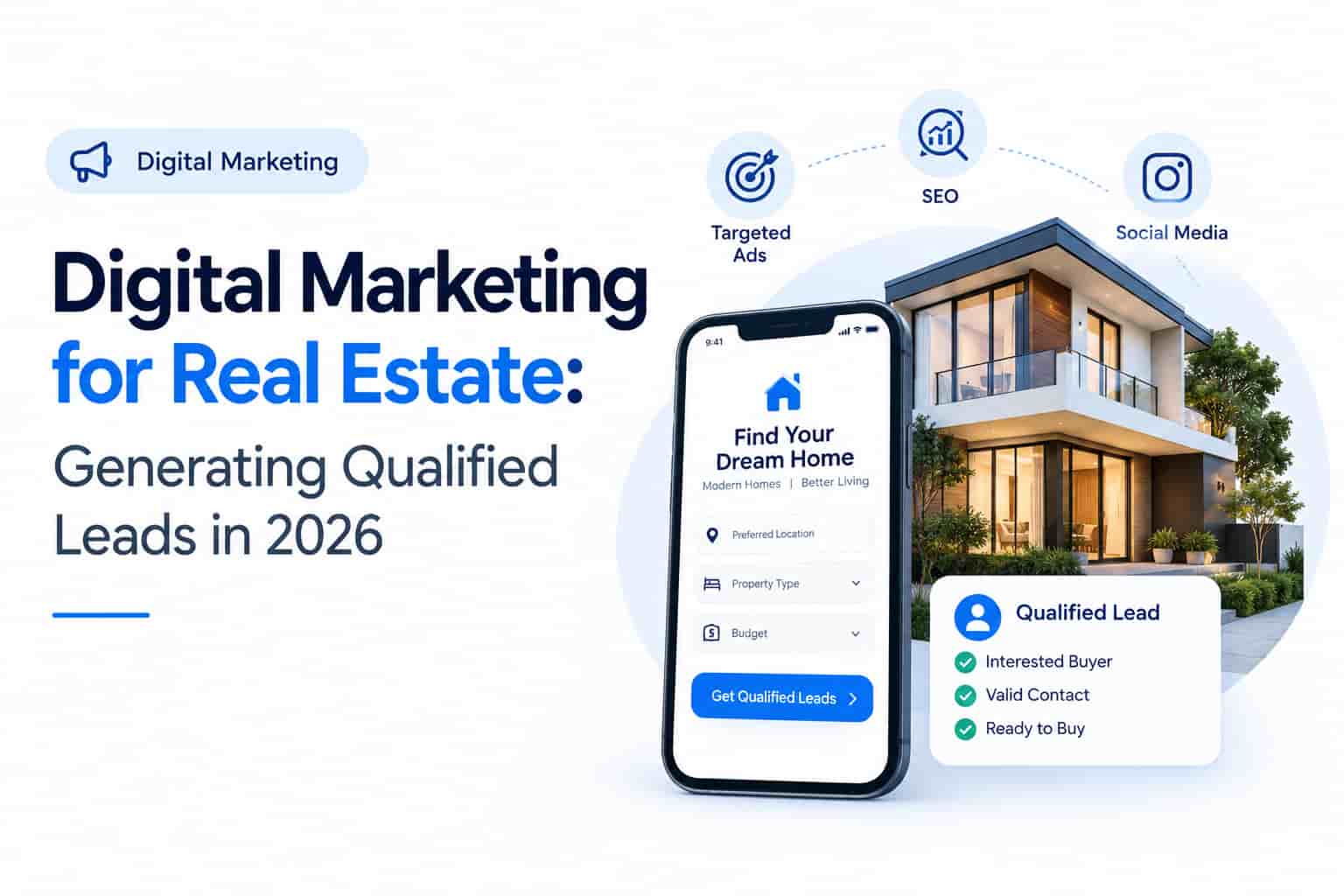 Digital Marketing for Real Estate: Generating Qualified Leads in 2026