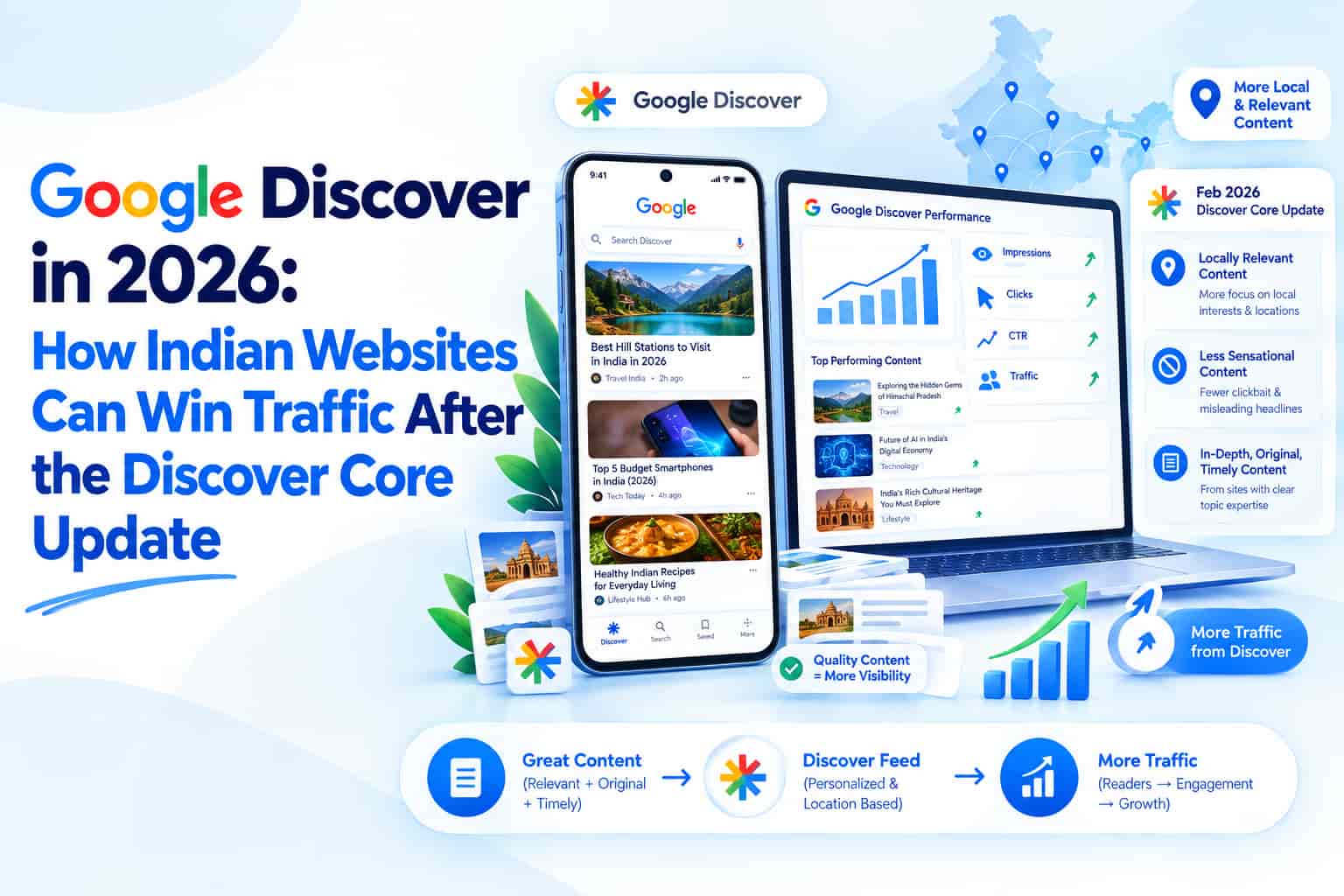 Google Discover in 2026: How Indian Websites Can Win Traffic After the Discover Core Update