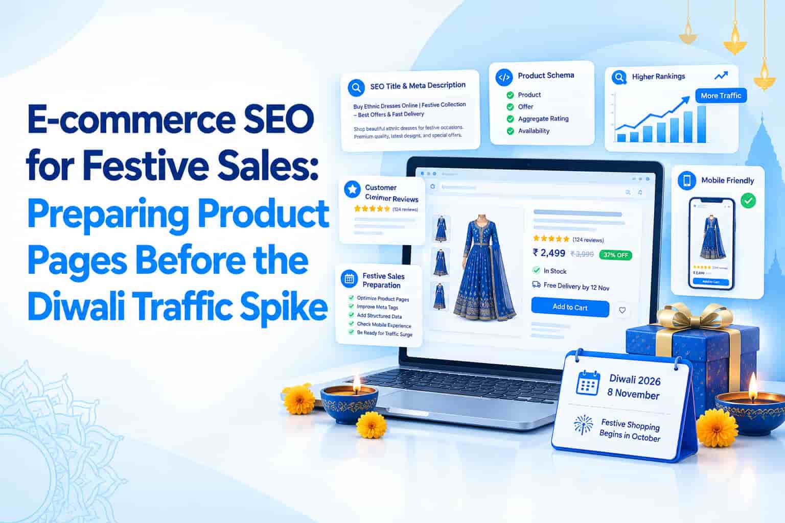 E-commerce SEO for Festive Sales: Preparing Product Pages Before the Diwali Traffic Spike
