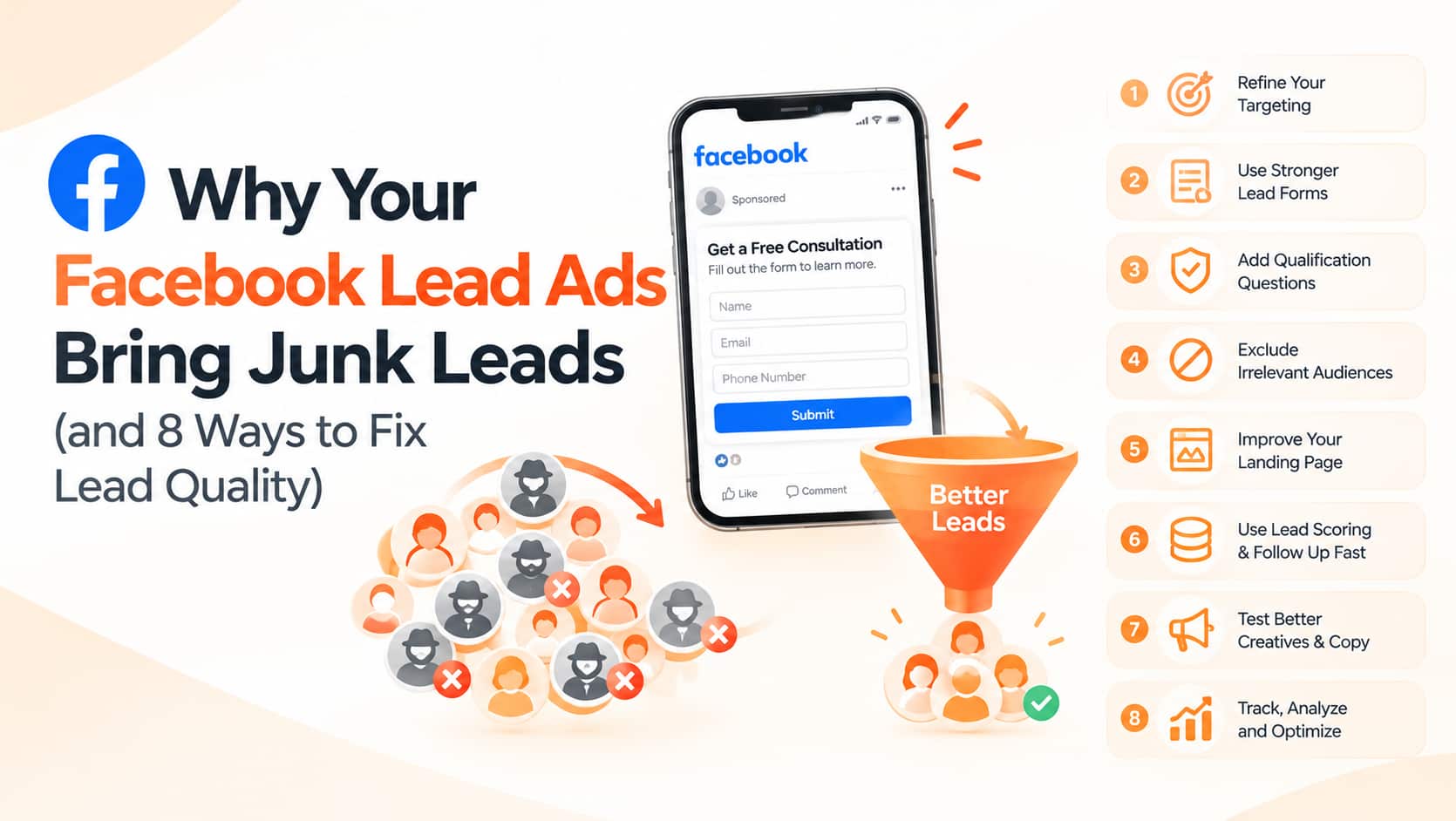 Why Your Facebook Lead Ads Bring Junk Leads (and 8 Ways to Fix Lead Quality)