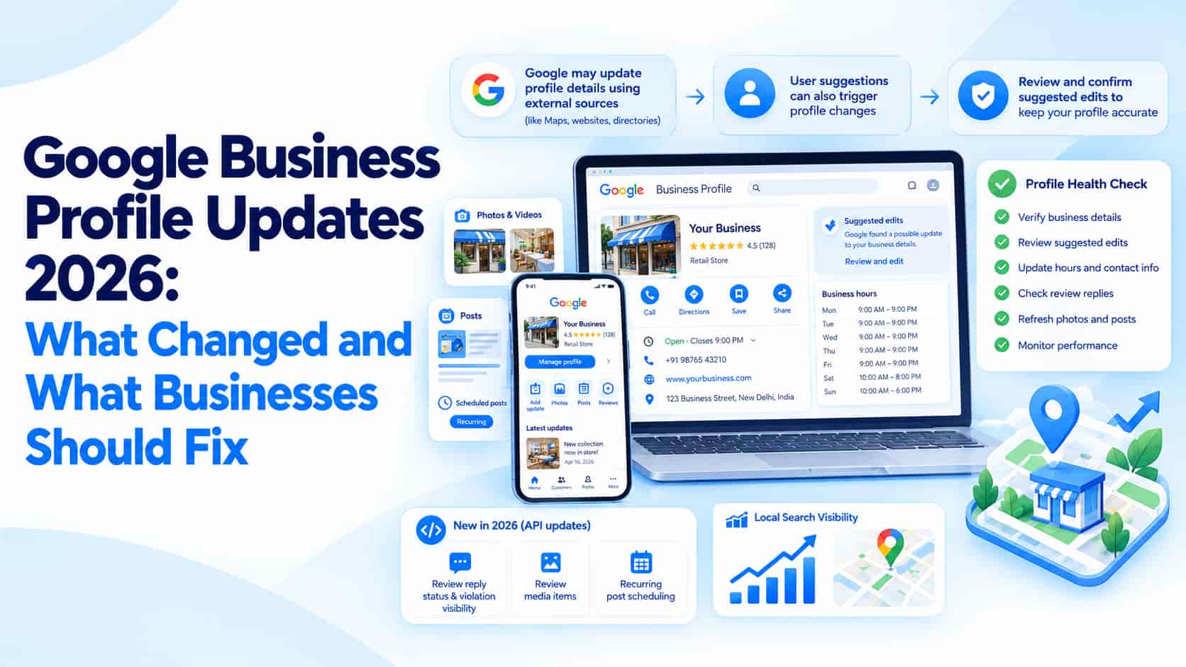Google Business Profile Updates 2026: What Changed and What Businesses Should Fix