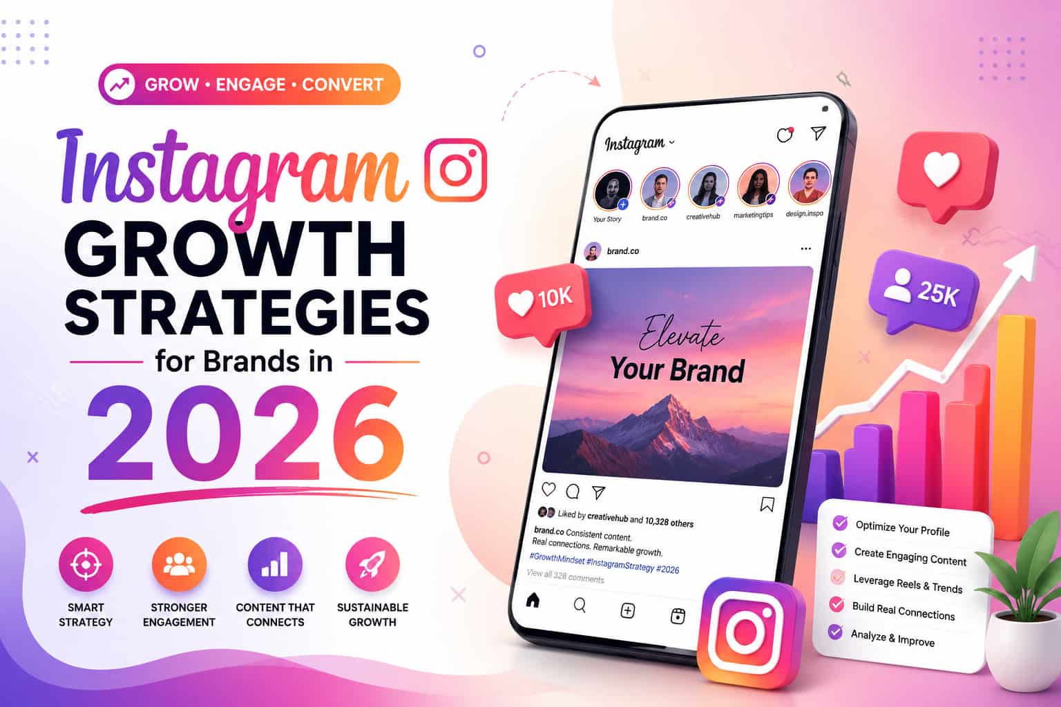Instagram Growth Strategies for Brands in 2026