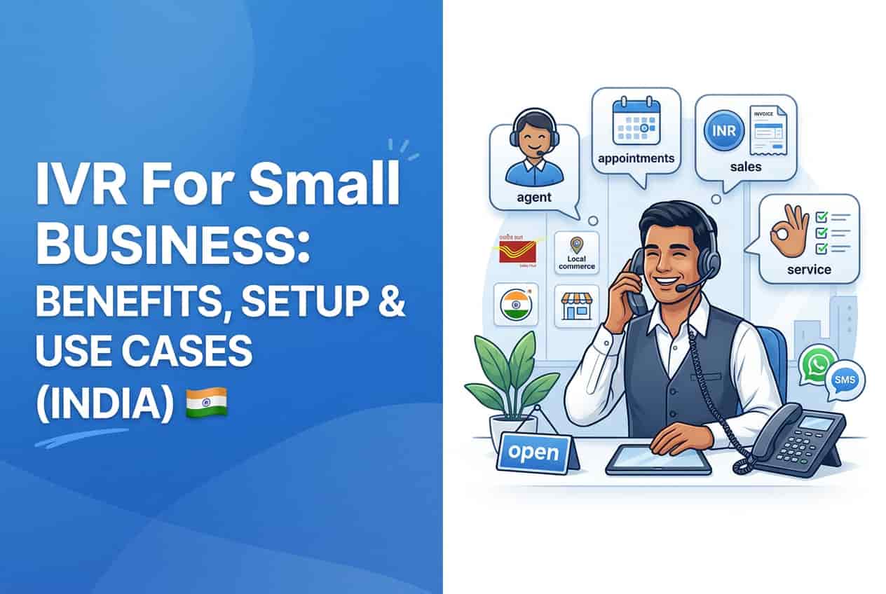 IVR for Small Business: Benefits, Setup & Use Cases (India)