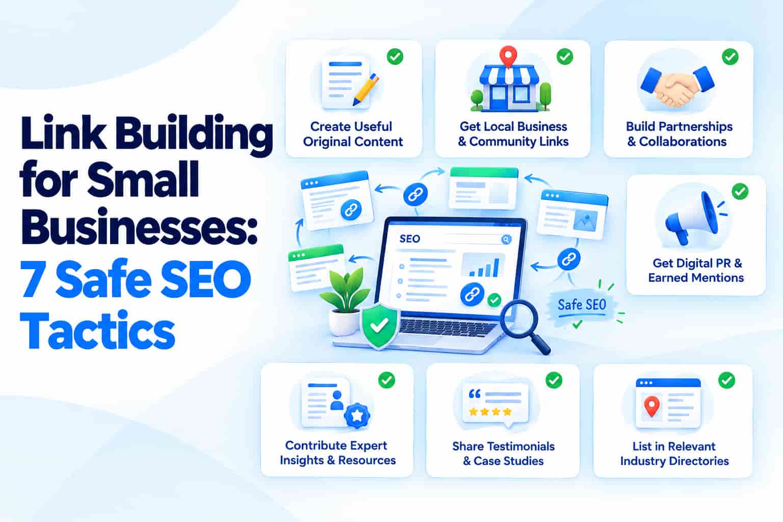 Link Building for Small Businesses: 7 Safe SEO Tactics