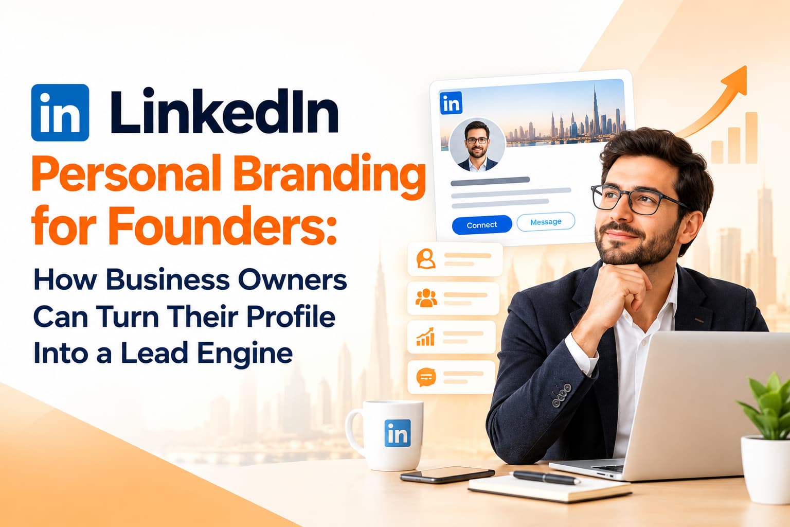 LinkedIn Personal Branding for Founders: How Business Owners Can Turn Their Profile Into a Lead Engine