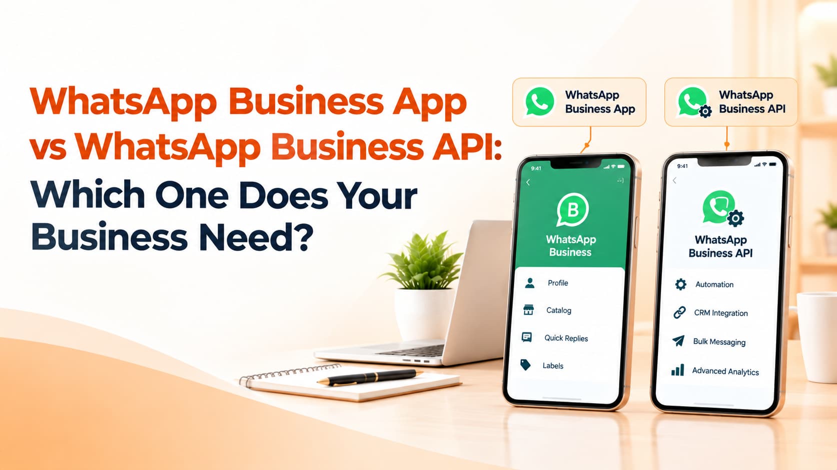 WhatsApp Business App vs WhatsApp Business API: Which One Does Your Business Need?