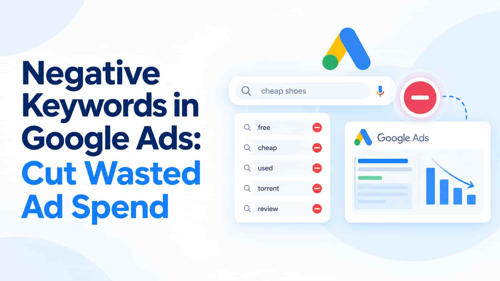 Negative Keywords in Google Ads: Cut Wasted Ad Spend