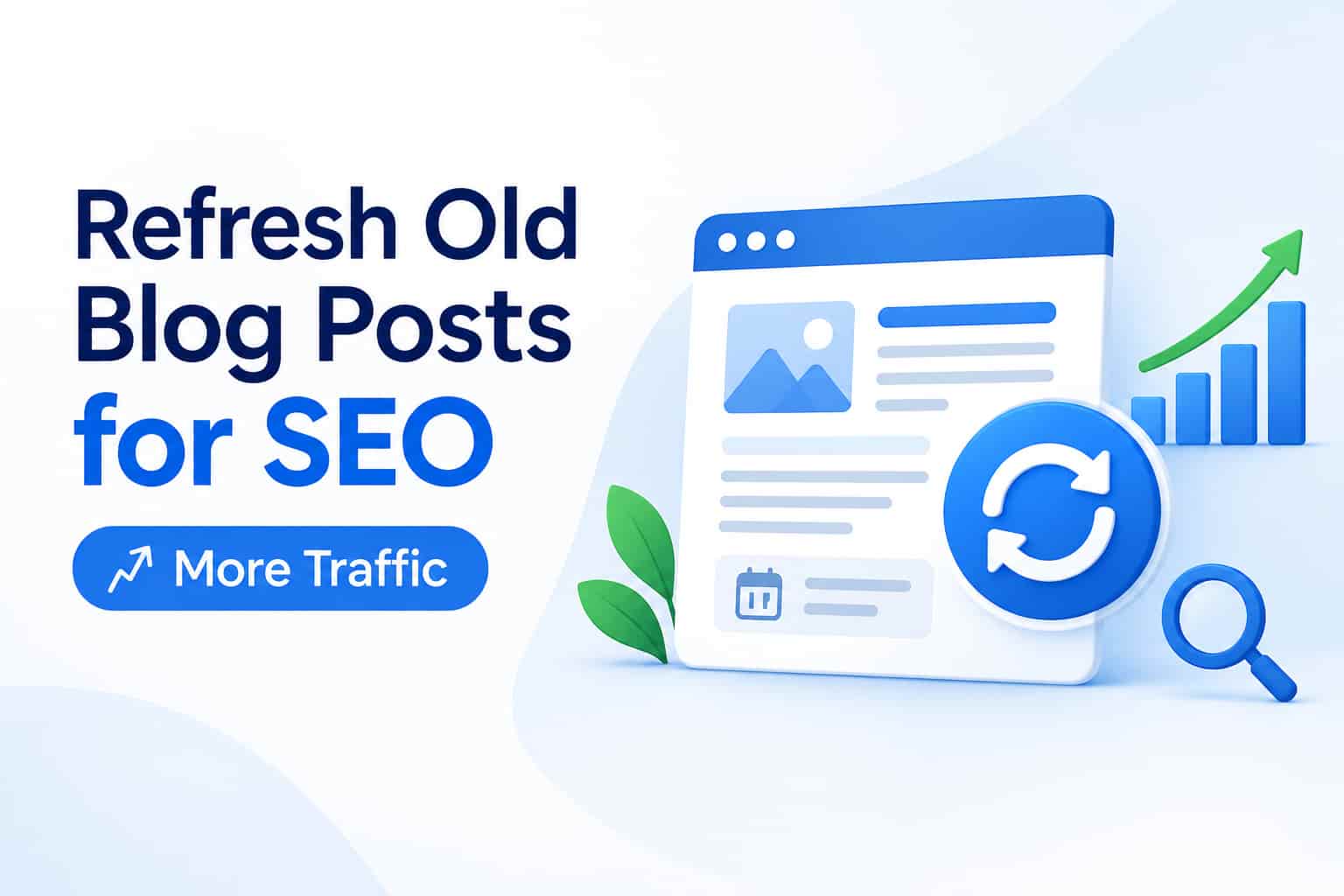 How to Refresh Old Blog Posts for SEO and More Traffic