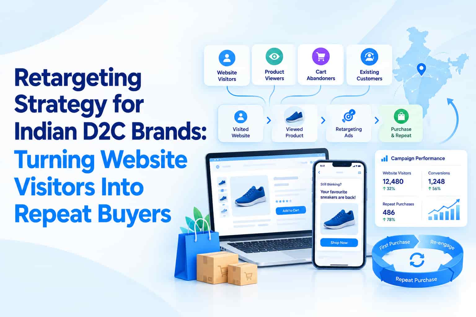 Retargeting Strategy for Indian D2C Brands: Turning Website Visitors Into Repeat Buyers