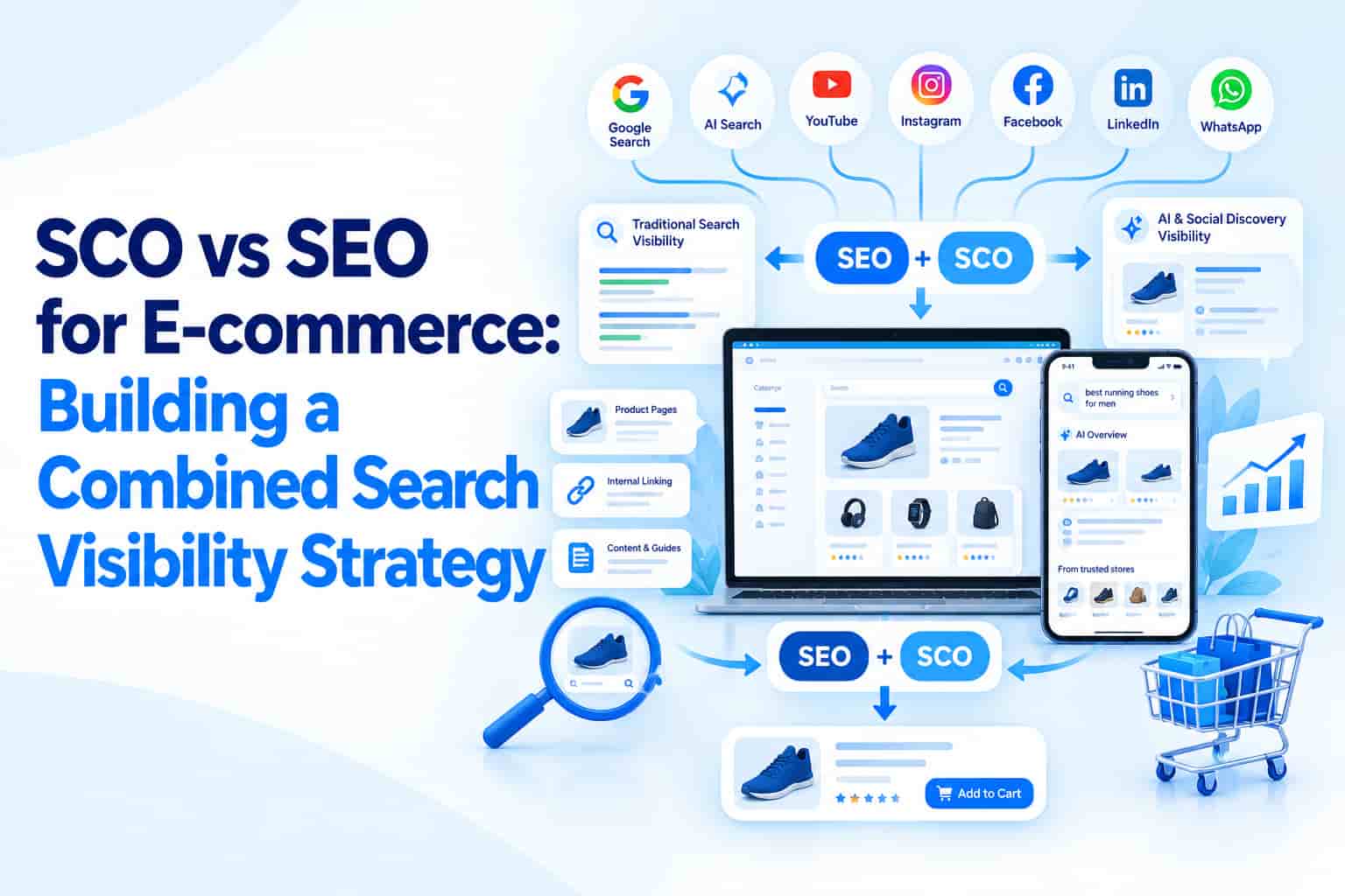 SCO vs SEO for E-commerce: Building a Combined Search Visibility Strategy