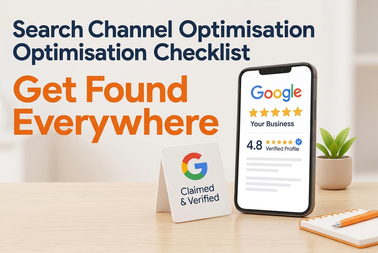 Search Channel Optimisation Checklist: Get Found Everywhere