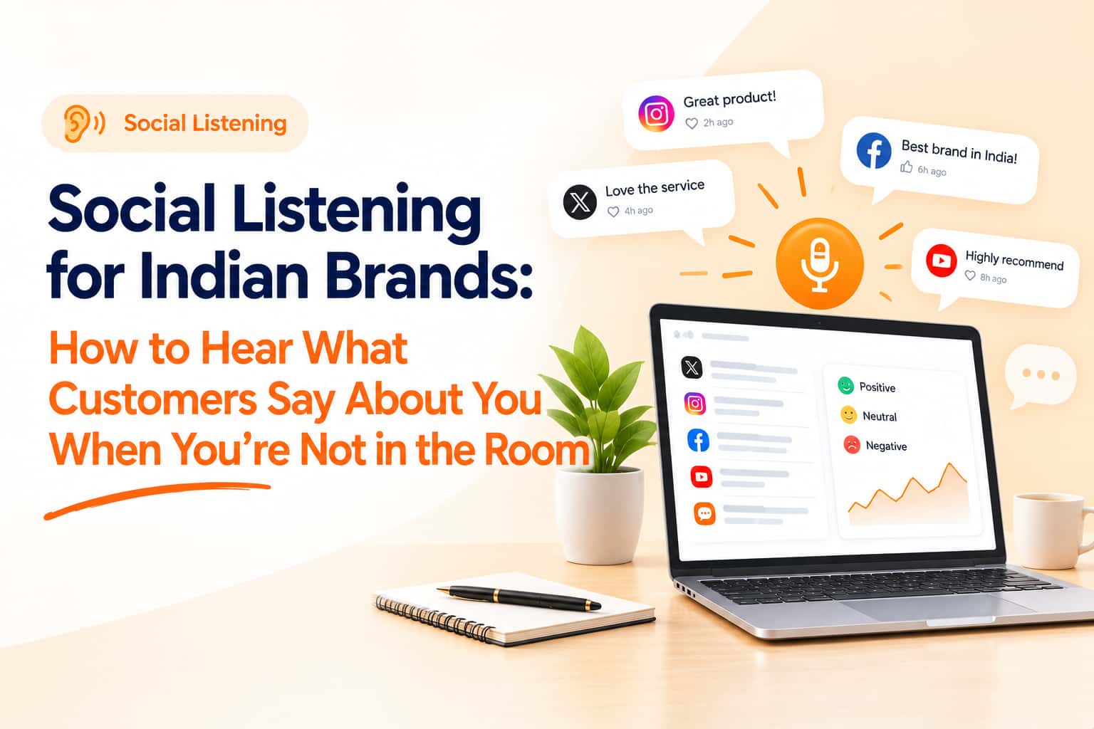 Social Listening for Indian Brands: How to Hear What Customers Say About You When You're Not in the Room