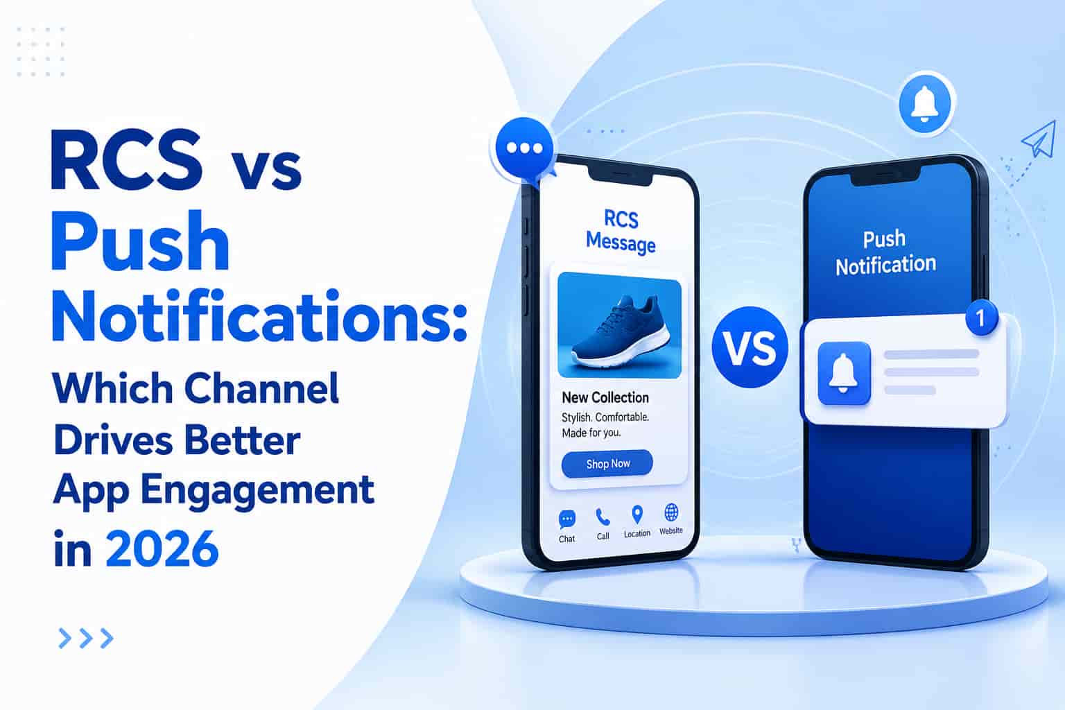 RCS vs Push Notifications: Which Channel Drives Better App Engagement in 2026
