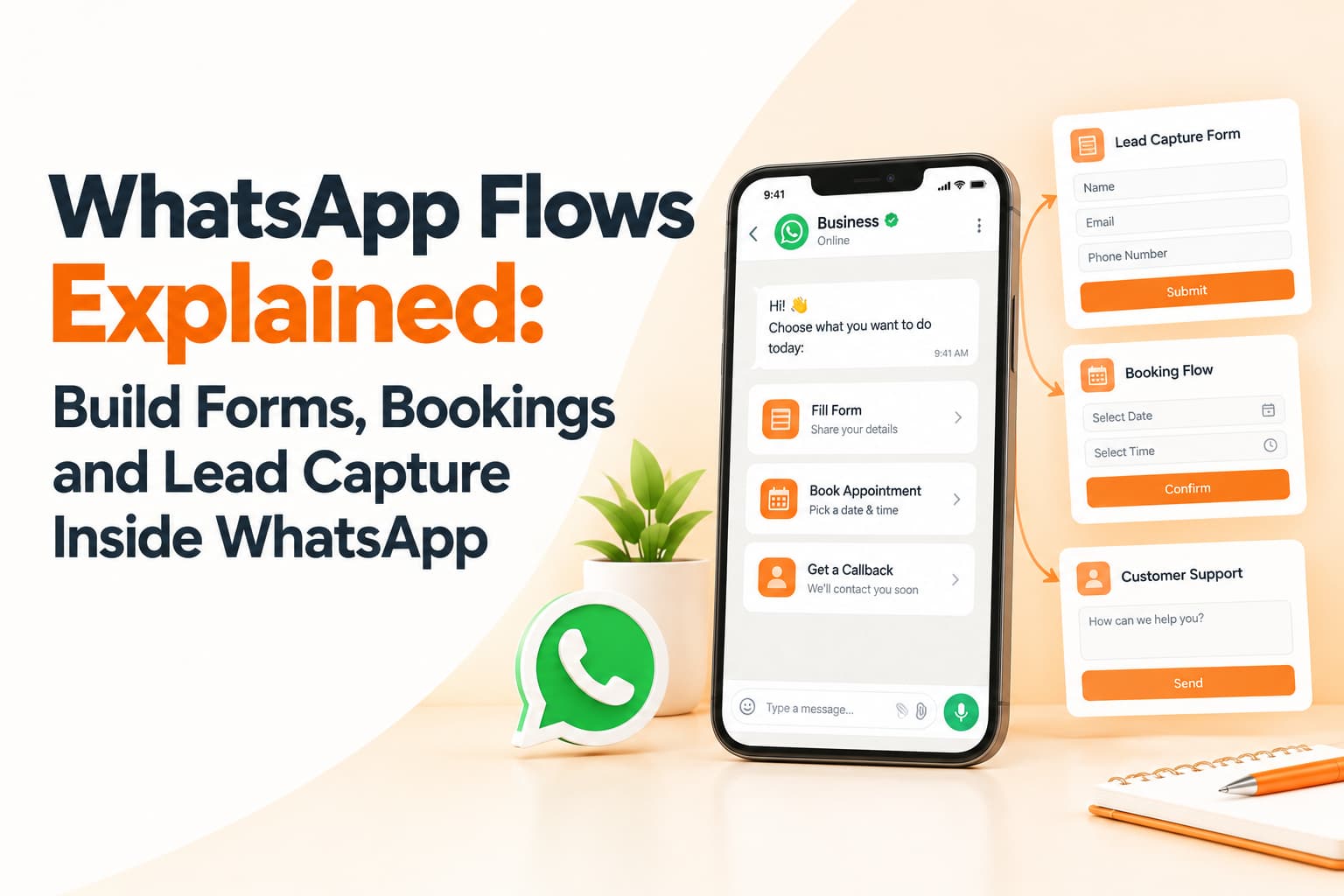 WhatsApp Flows Explained: Build Forms, Bookings and Lead Capture Inside WhatsApp