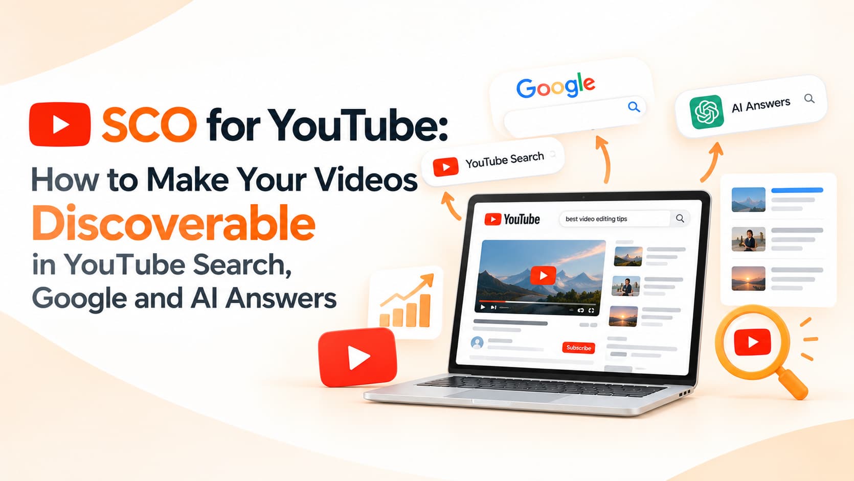 SCO for YouTube: How to Make Your Videos Discoverable in YouTube Search, Google and AI Answers