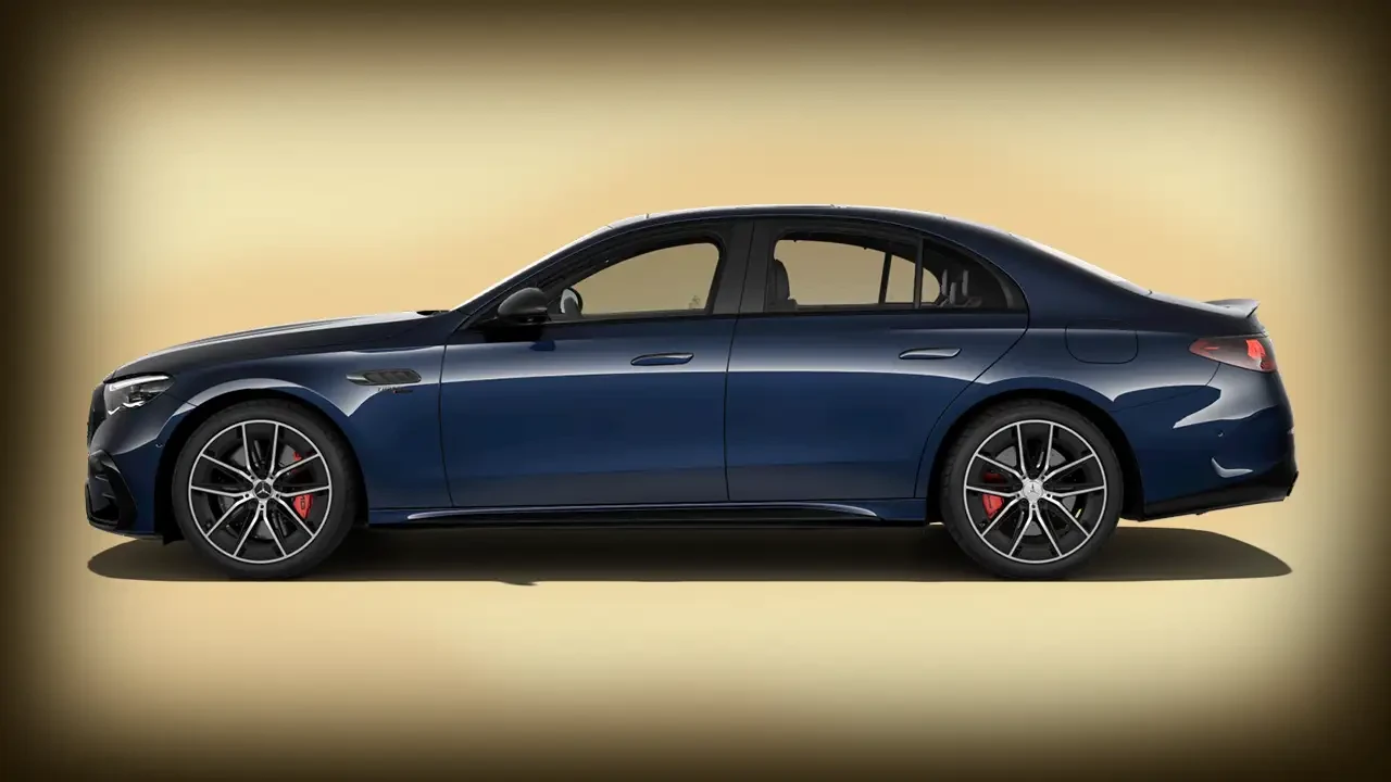 Mercedes-AMG E 53, in Nautic Blue color