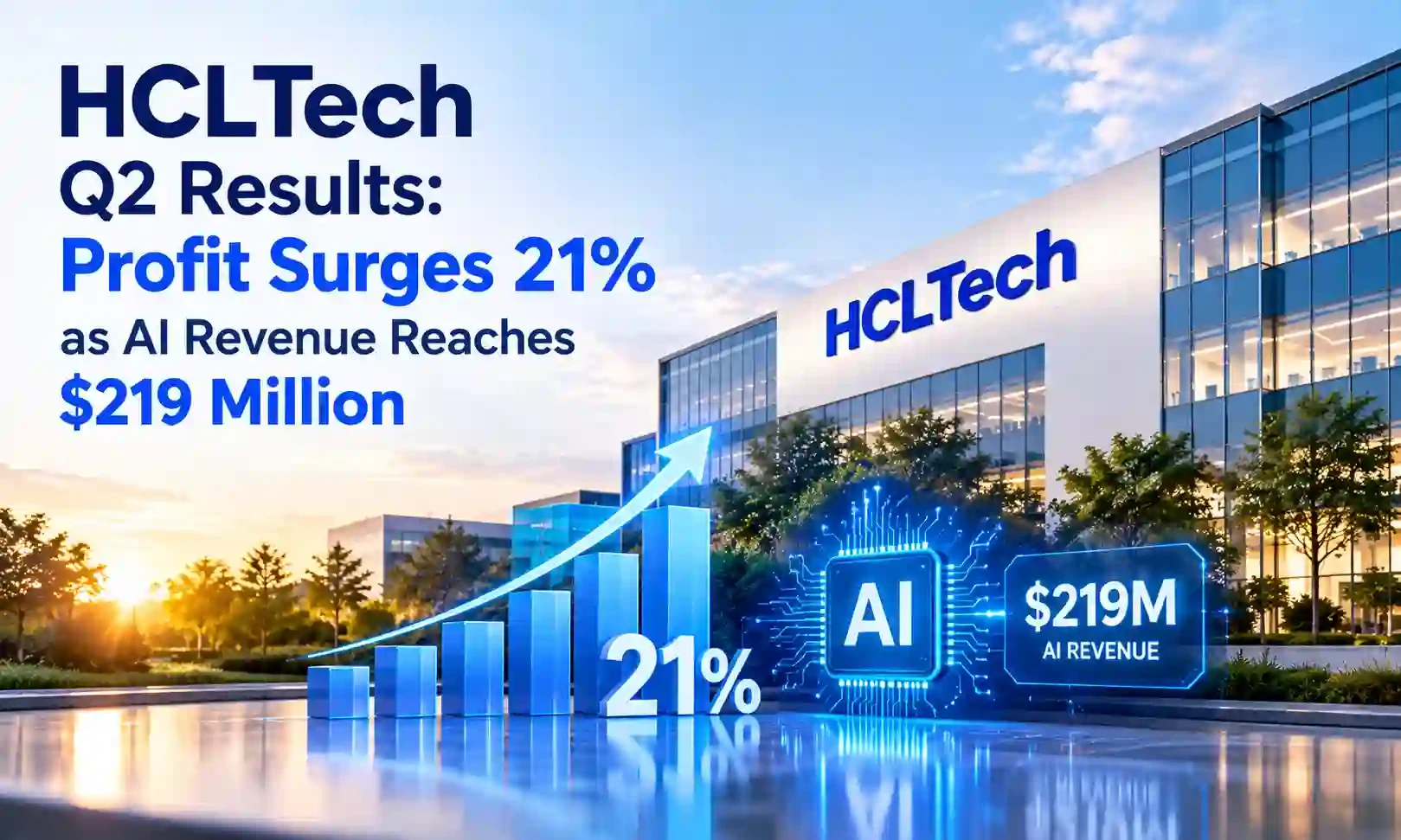 HCLTech Q2 Results: Profit Surges 21% as AI Revenue Reaches $219 Million