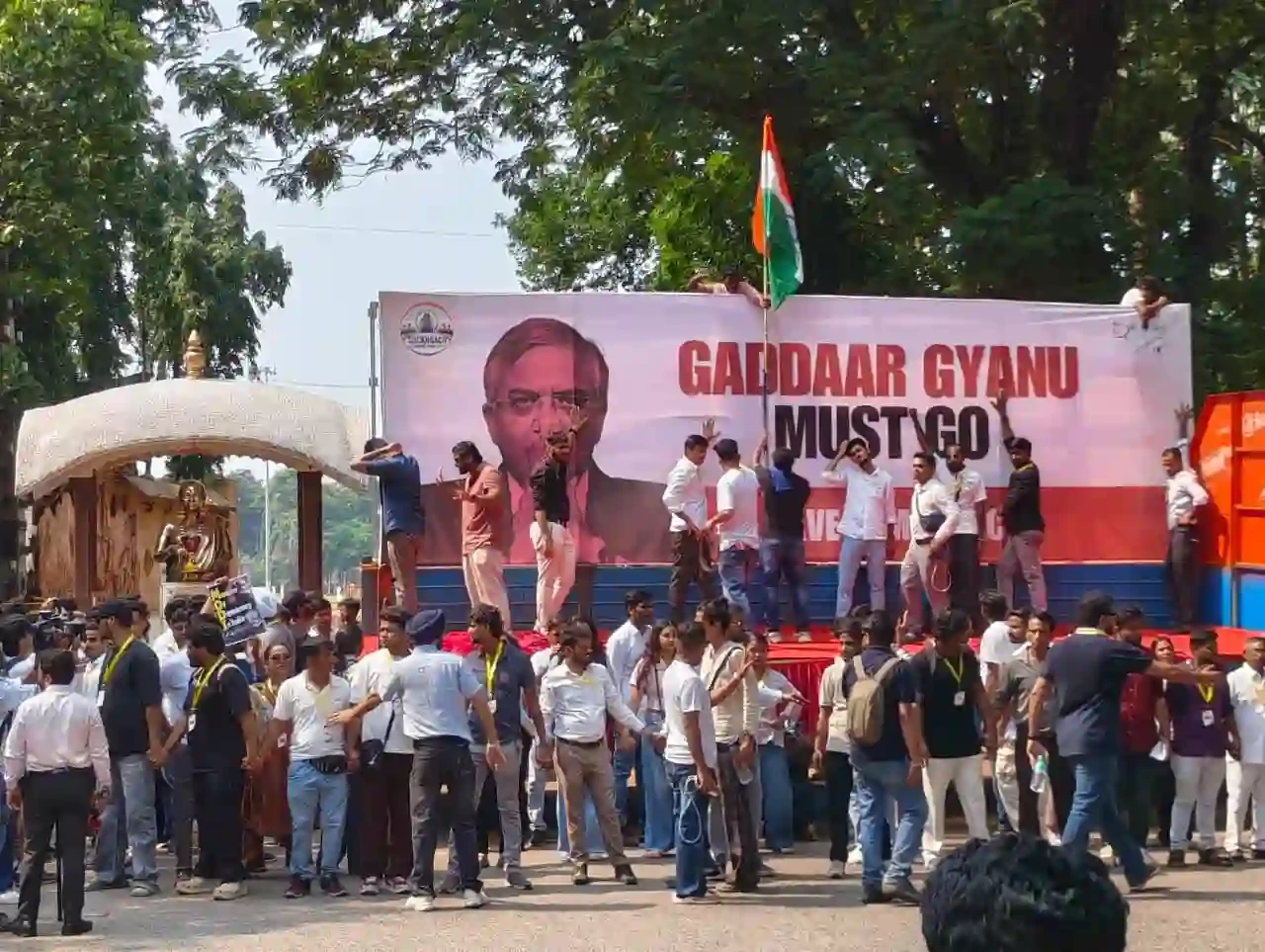 Gyanesh Kumar Protest: Over 700 Detained in Delhi as Demonstrations Spread to Mumbai