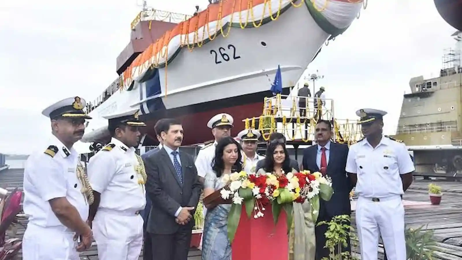 Indian Coast Guard Commissions ICGS Ajit as Navy Prepares to Commission INS Mangrol