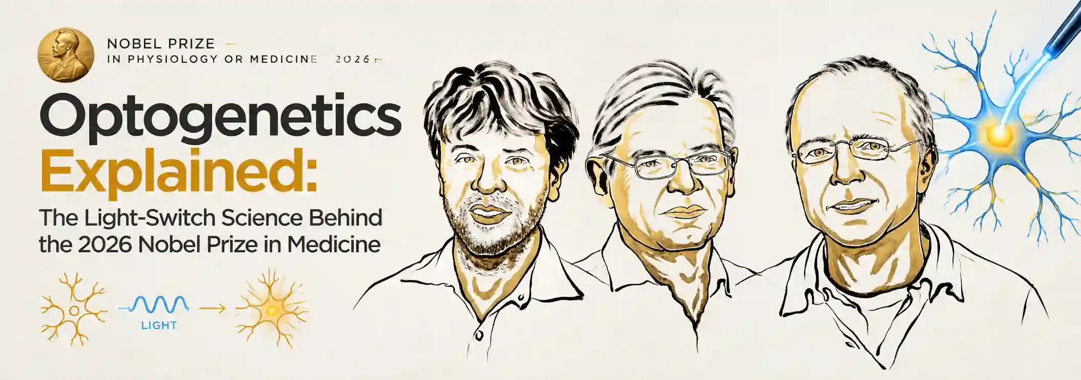Optogenetics Explained: The Light-Switch Science Behind the 2026 Nobel Prize in Medicine