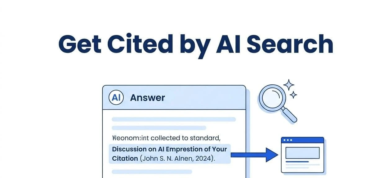 How to Get Cited in AI Search: A Practical Guide to AI Overviews and Answer Engines