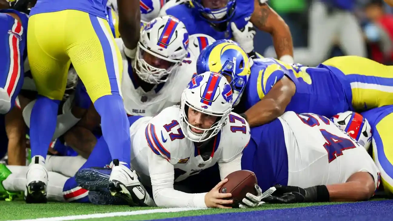 Bills Stun Rams 37–34 in Overtime Thriller as Josh Allen Delivers and Sean McVay Faces Kicking Crisis