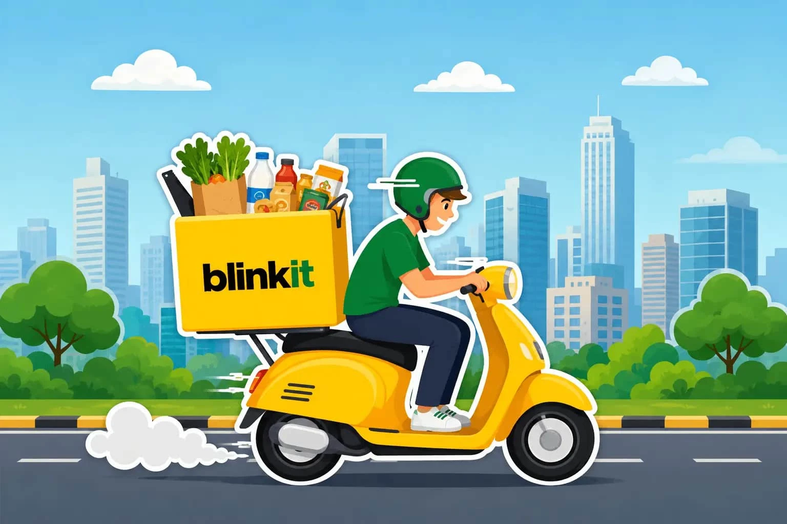 Law Student's First Day as Blinkit Rider Goes Viral: 19 Orders in 6.5 Hours, ₹508 Earned and a 51-Km Ride