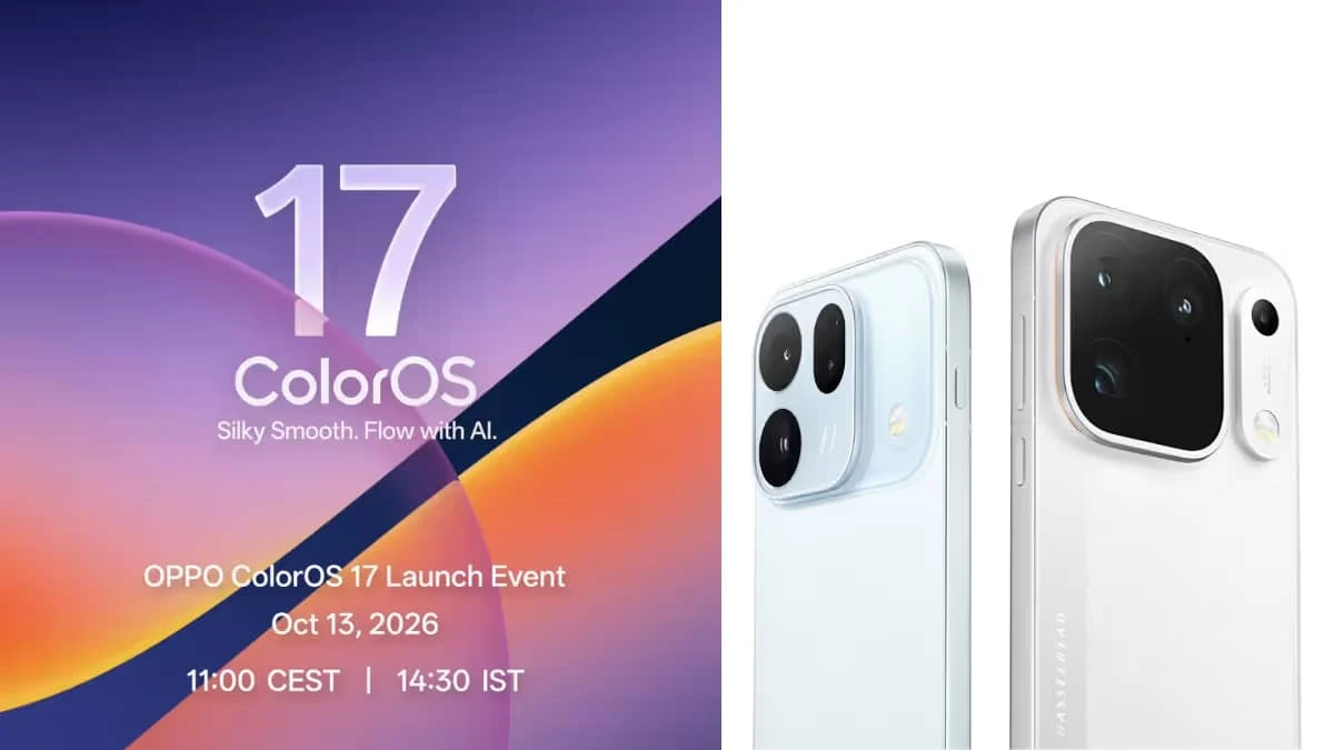 OPPO ColorOS 17 Global and India Launch on October 13: Features, Eligible Phones and Rollout Guide