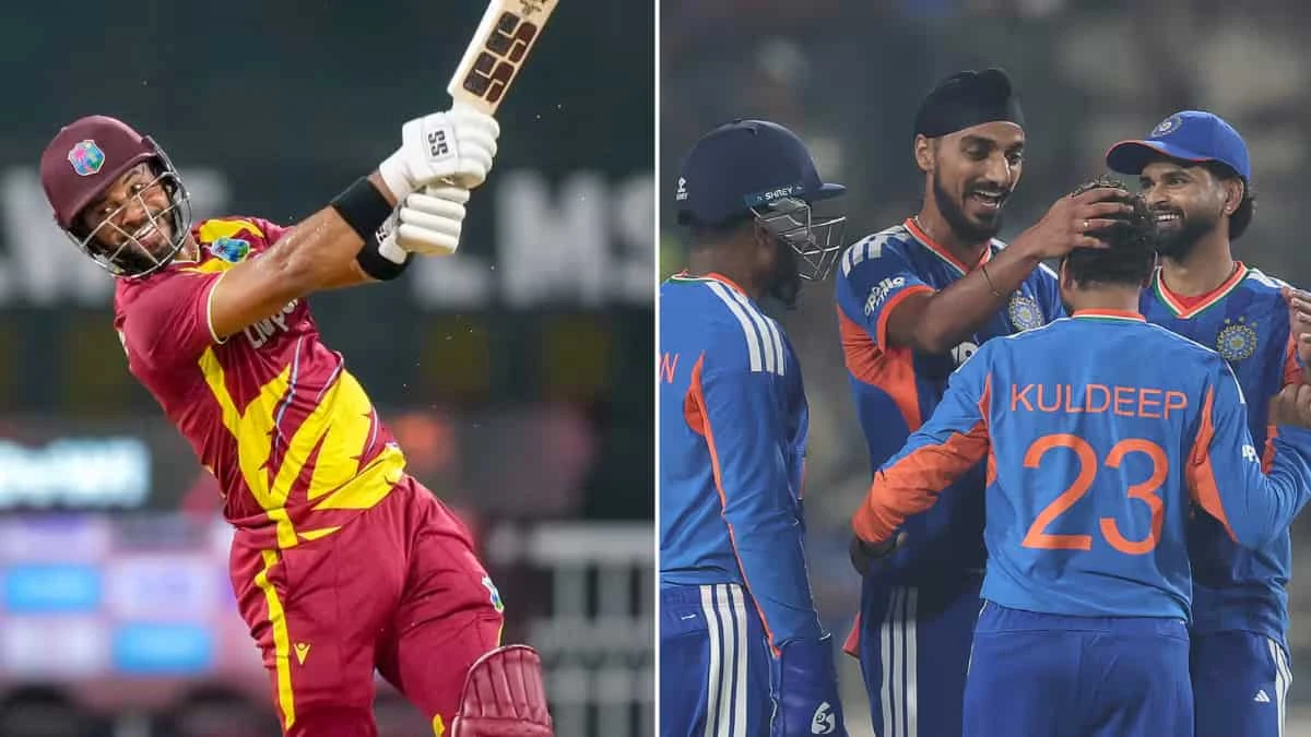 West Indies Stun India in Ranchi: Shai Hope's Century Fuels Record 250 Chase in 2nd T20I, Series Level 1-1