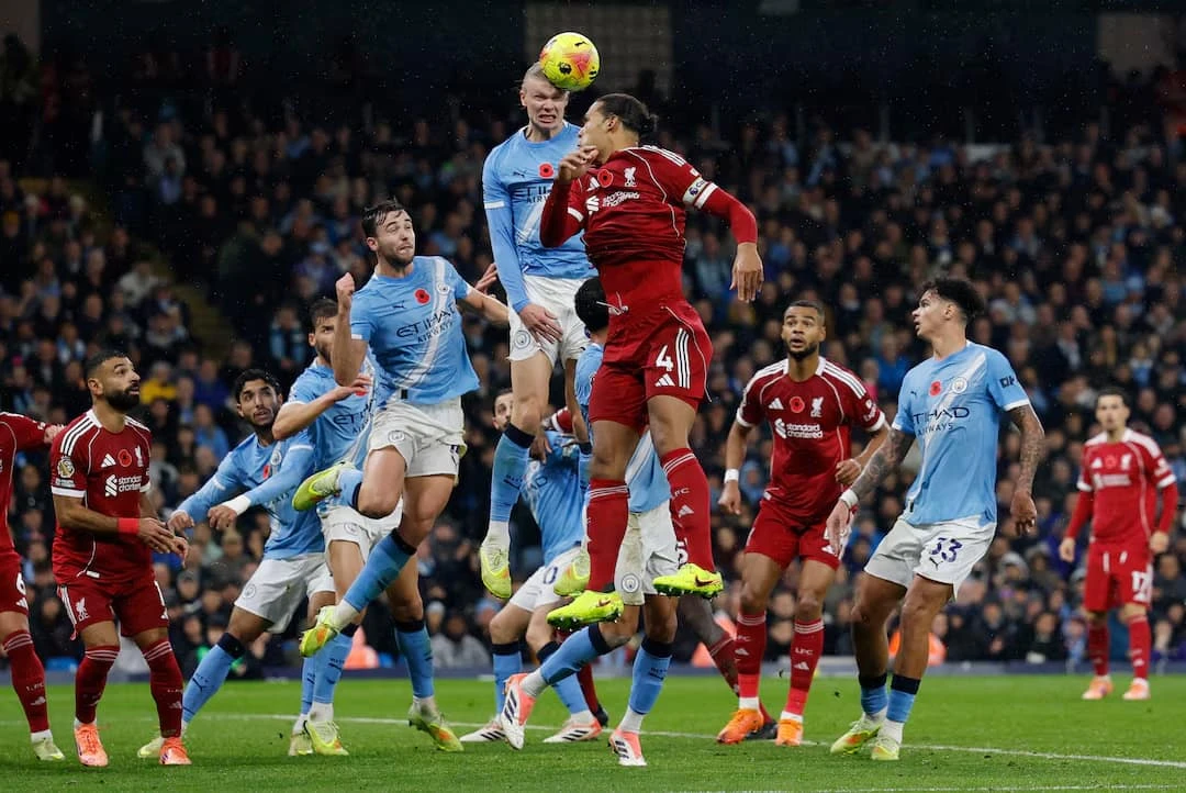 Premier League Matchweek 6: Man City Crush 10-Man Liverpool at Anfield to Go Six From Six, Full Results and Table