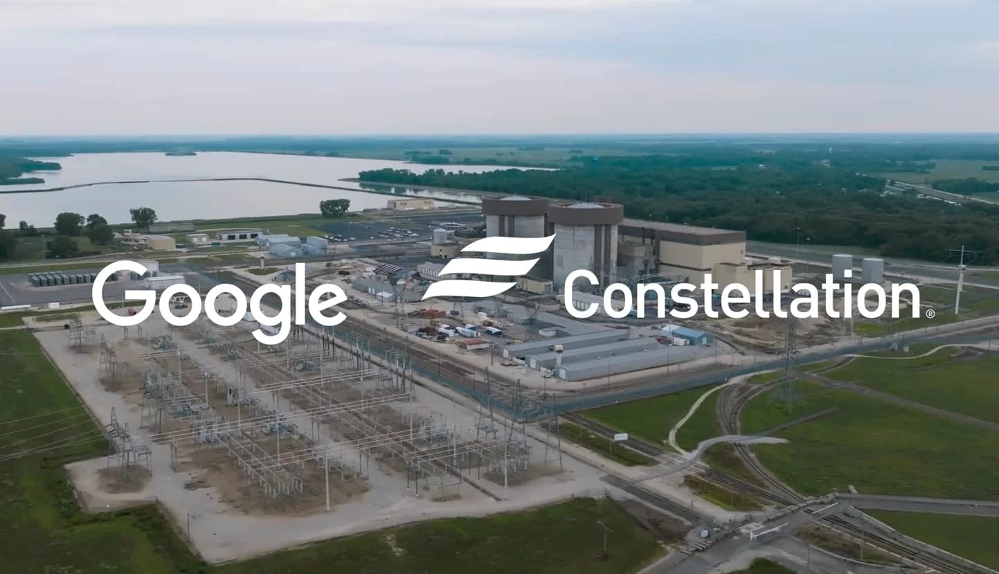 Google Signs 20-Year Nuclear Power Deal With Constellation to Add 890 MW for AI Data Centres