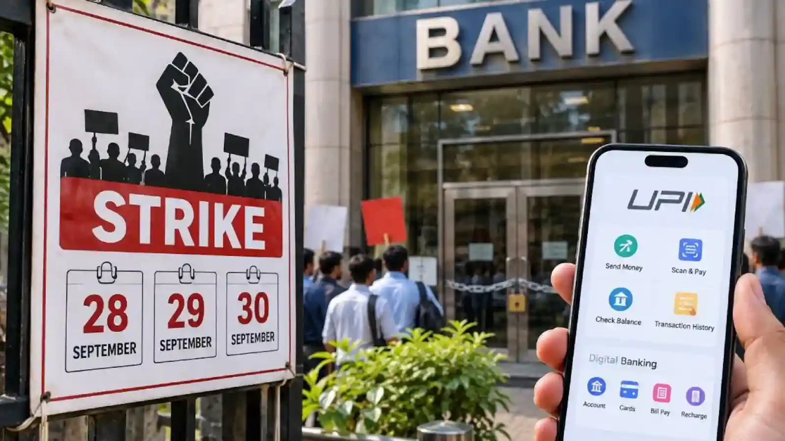 India Banks to Shut for 3 Days: Everything You Need to Know Before the September 28-30 Strike