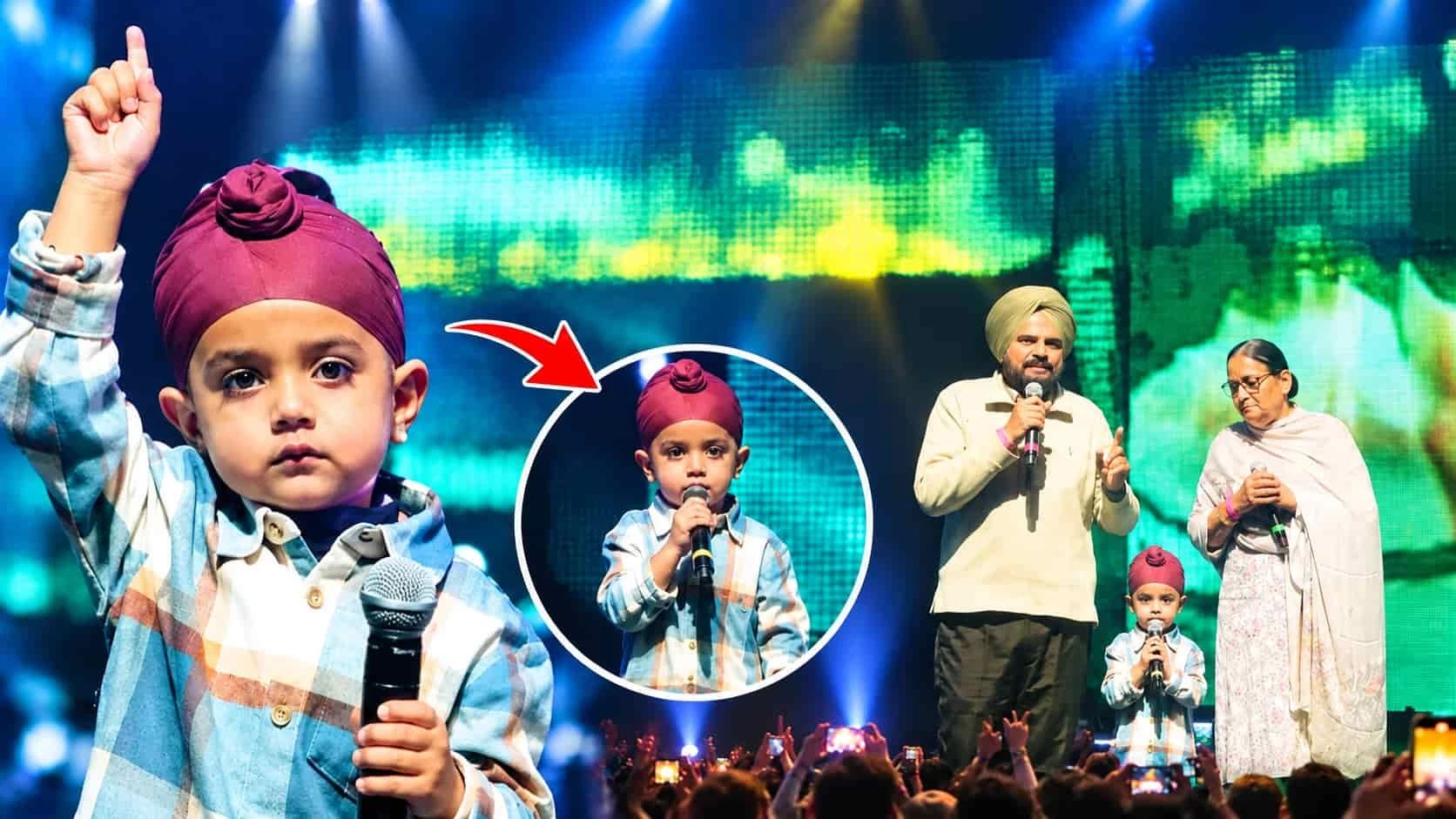 Sidhu Moose Wala Returns as Hologram in Toronto as "Chota Sidhu" Clips Go Viral From Signed to God Tour Opener