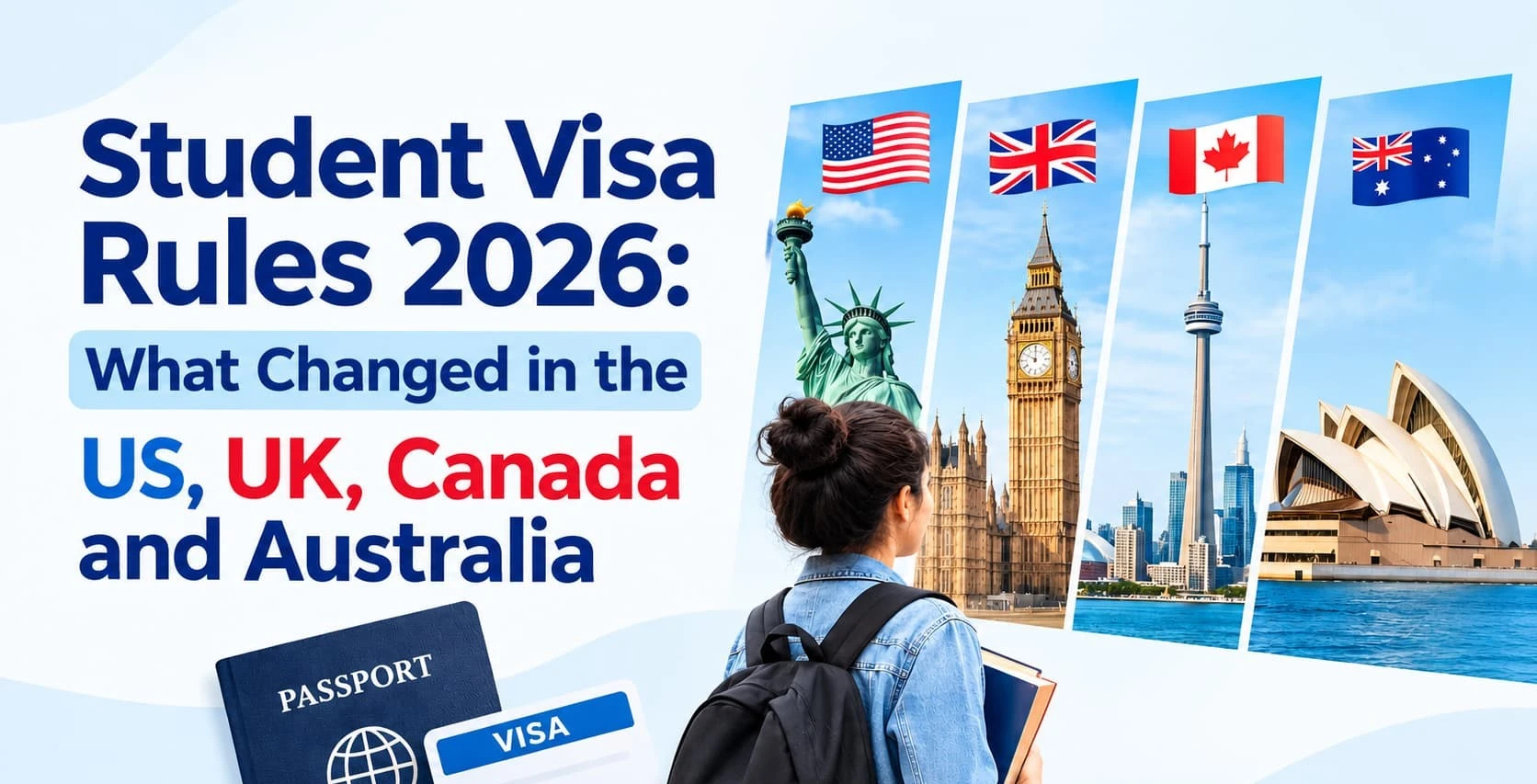 Student Visa Rules 2026: What Changed in the US, UK, Canada and Australia